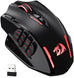 M913 Impact Elite Wireless Gaming Mouse, 16000 DPI Wired/Wireless RGB Mouse with 16 Programmable Buttons