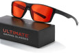 Titan Gaming Glasses, Anti Blue Light Glasses Men, UV400 Protection Blue Light Blocking Glasses for Computer Eye Strain